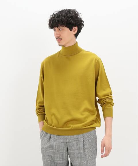 16ゲージ タートルネックプルオーバーニット Edifice エディフィス 公式のファッション通販 Baycrew S Store