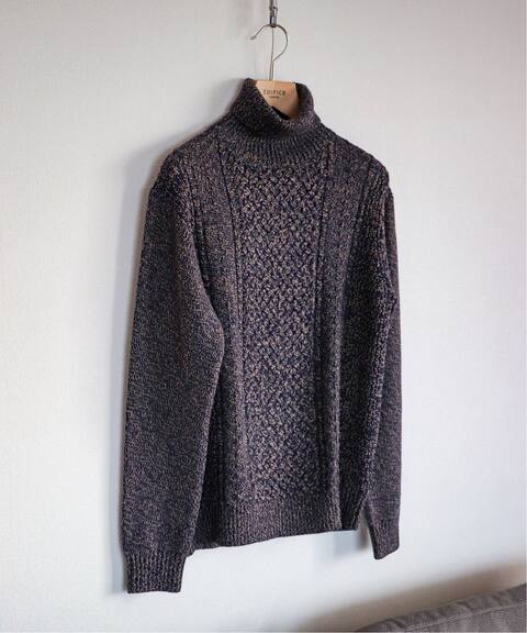 5ゲージ ジガラ タートルネックニット Edifice エディフィス 公式のファッション通販 Baycrew S Store