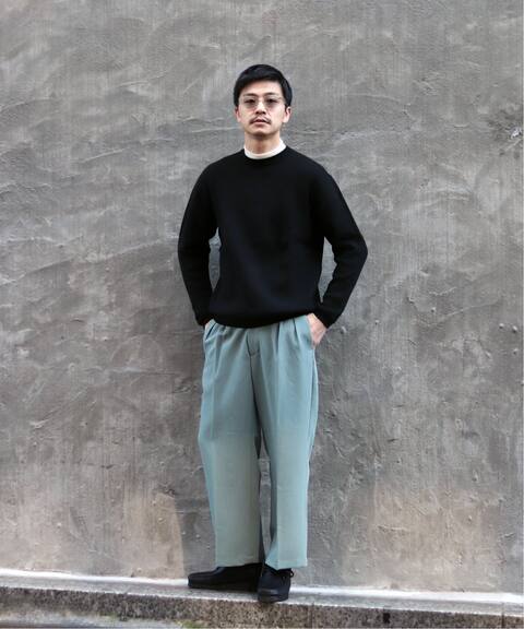 コットンカシミアクルーネック 417 Edifice フォーワンセブン エディフィス 公式のファッション通販 20080312001040 Baycrew S Store