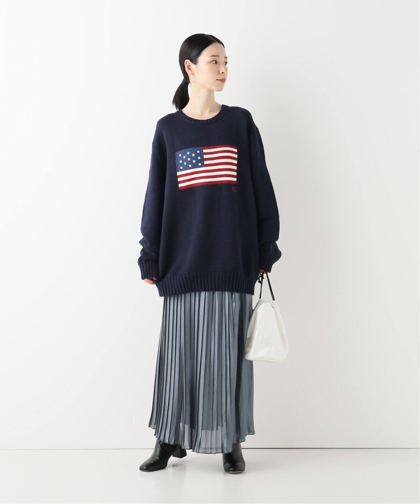 POLO RALPH LAUREN /ポロ ラルフ ローレン】LS CN FLAG SWEATER|417 POLO RALPH LAUREN /ポロ ラルフ ローレン】LS CN FLAG SWEATER|417
