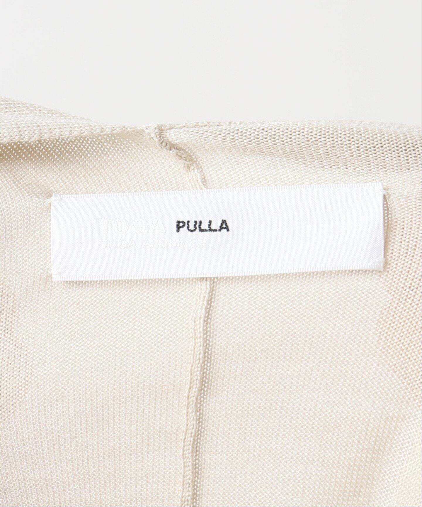 TOGA PULLA/トーガプルラ】 High gauge knit dress:ワンピース TOGA PULLA/トーガプルラ】 High gauge knit dress:ワンピース