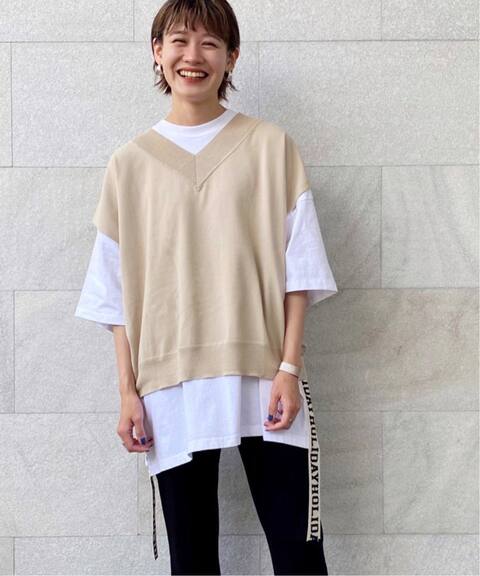 コットンナイロンvネックベスト Journal Standard ジャーナルスタンダード 公式のファッション通販 Baycrew S Store