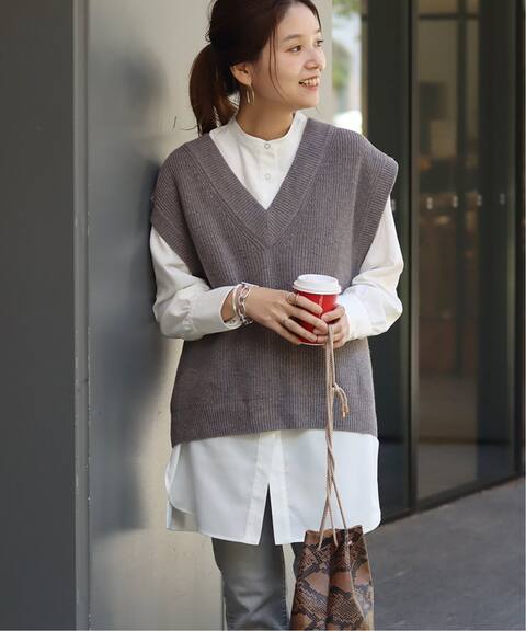 ウールアゼvネックベスト Journal Standard ジャーナルスタンダード 公式のファッション通販 Baycrew S Store
