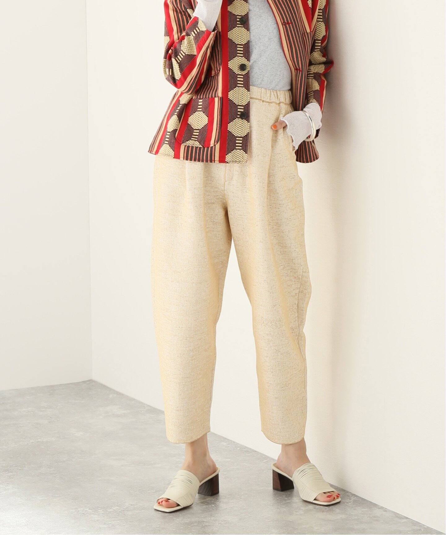 新品】BOBOUTICのコットンニットパンツ