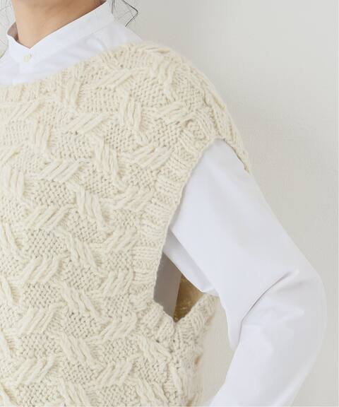 横編みニットベスト Journal Standard Relume ジャーナルスタンダード レリューム 公式のファッション通販 Baycrew S Store