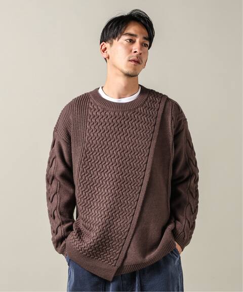 Alan Slit クルーネックニット Journal Standard ジャーナルスタンダード 公式のファッション通販 Baycrew S Store