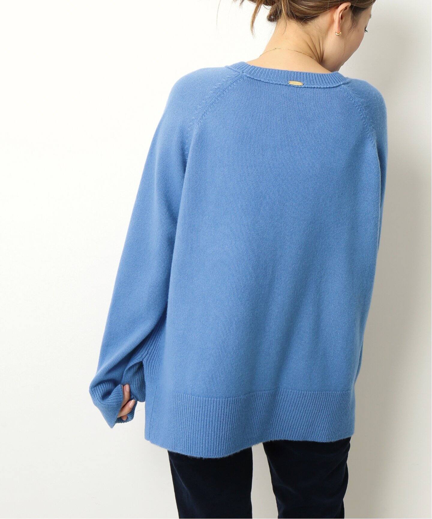 CASHMERE7 クルーネックプルオーバー|Deuxieme Classe ...