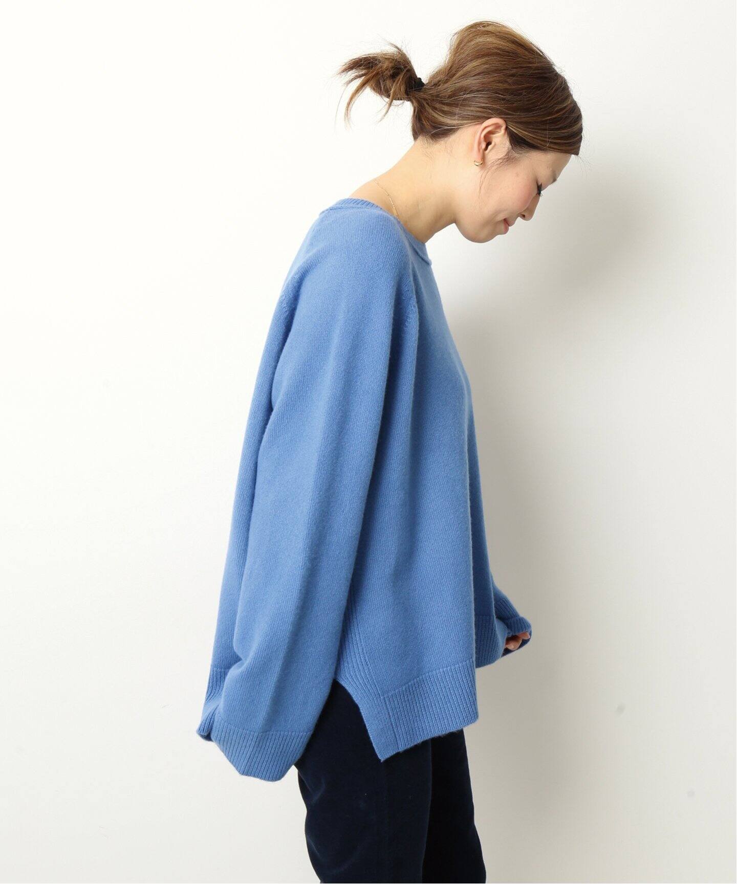 CASHMERE7 クルーネックプルオーバー|Deuxieme Classe ...