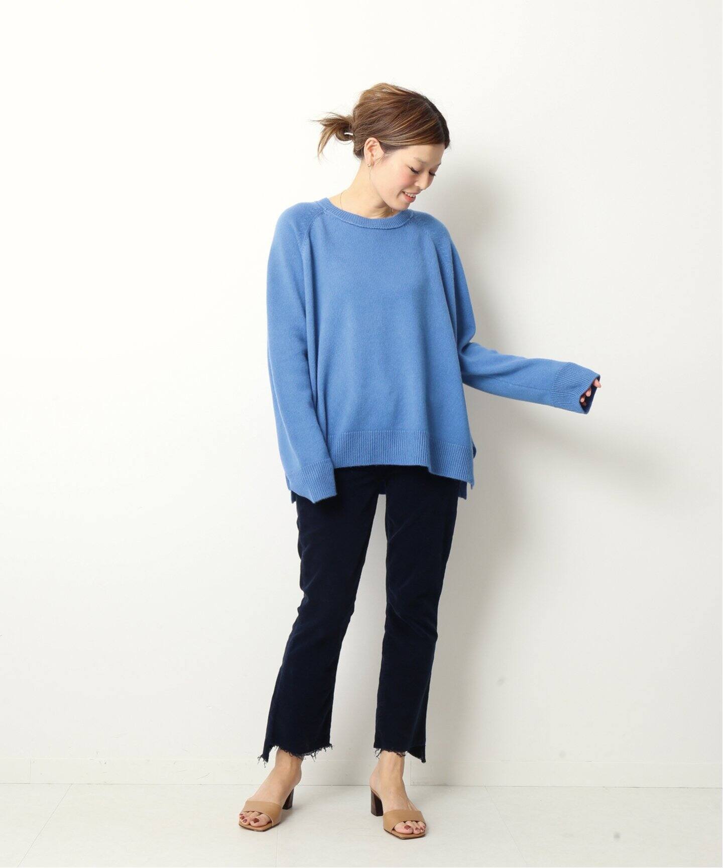 CASHMERE7 クルーネックプルオーバー|Deuxieme Classe ...