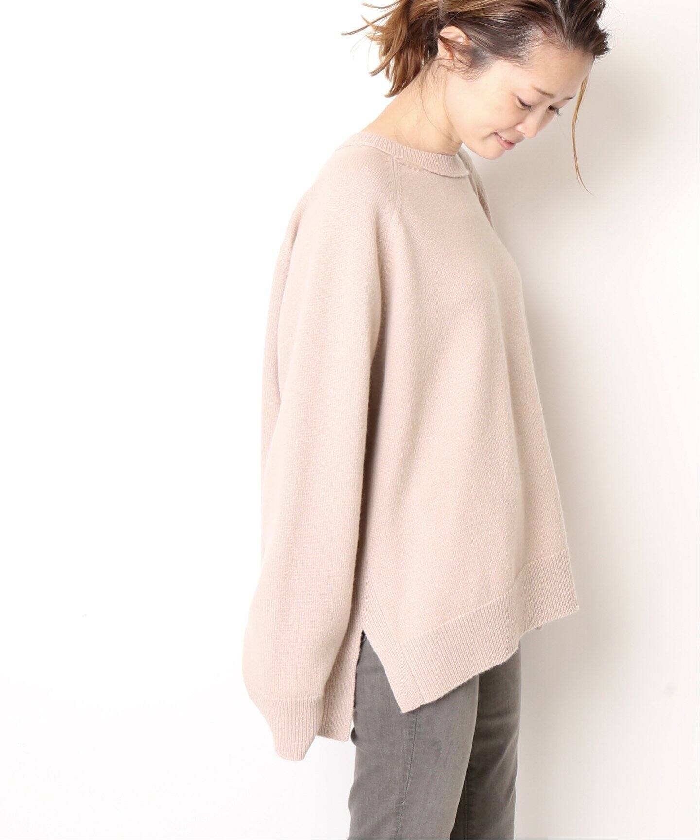 CASHMERE7 クルーネックプルオーバー|Deuxieme Classe ...