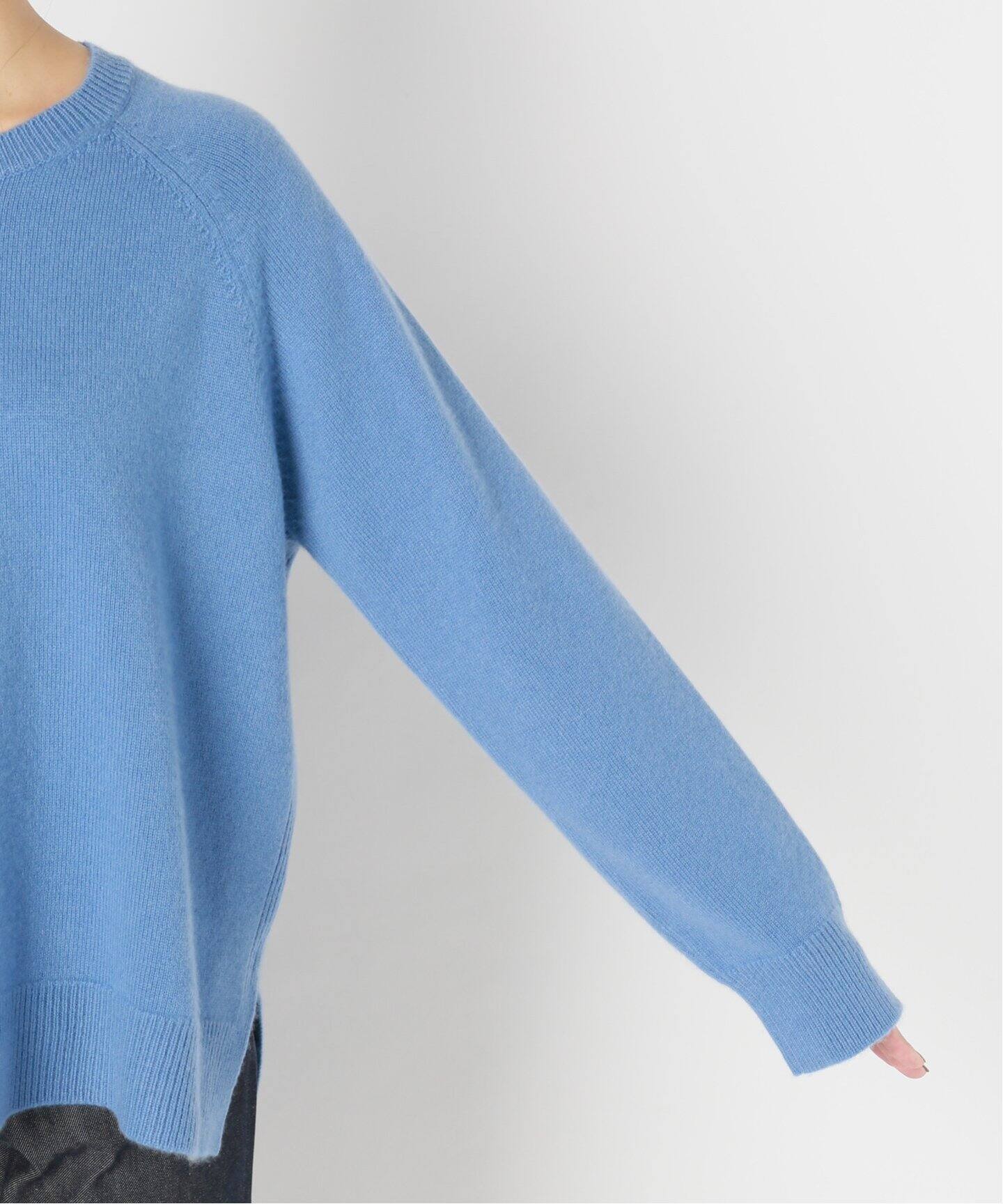 CASHMERE7 クルーネックプルオーバー|Deuxieme Classe ...