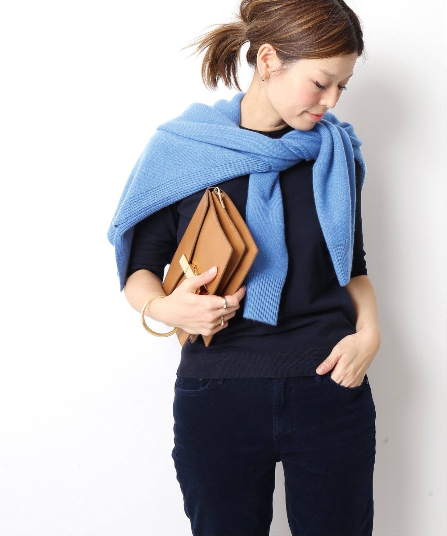 CASHMERE7 クルーネックプルオーバー|Deuxieme Classe ...