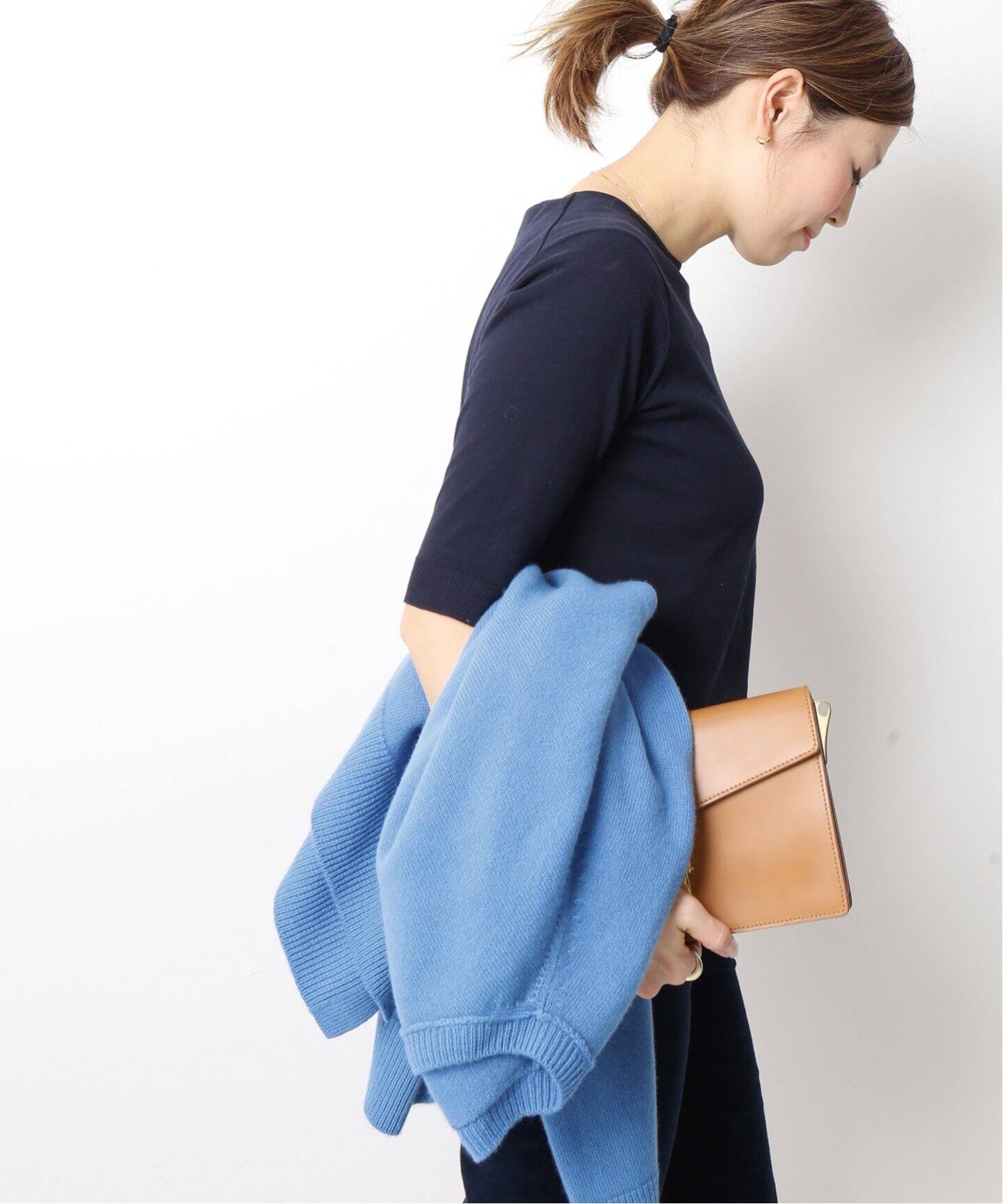 CASHMERE7 クルーネックプルオーバー|Deuxieme Classe ...