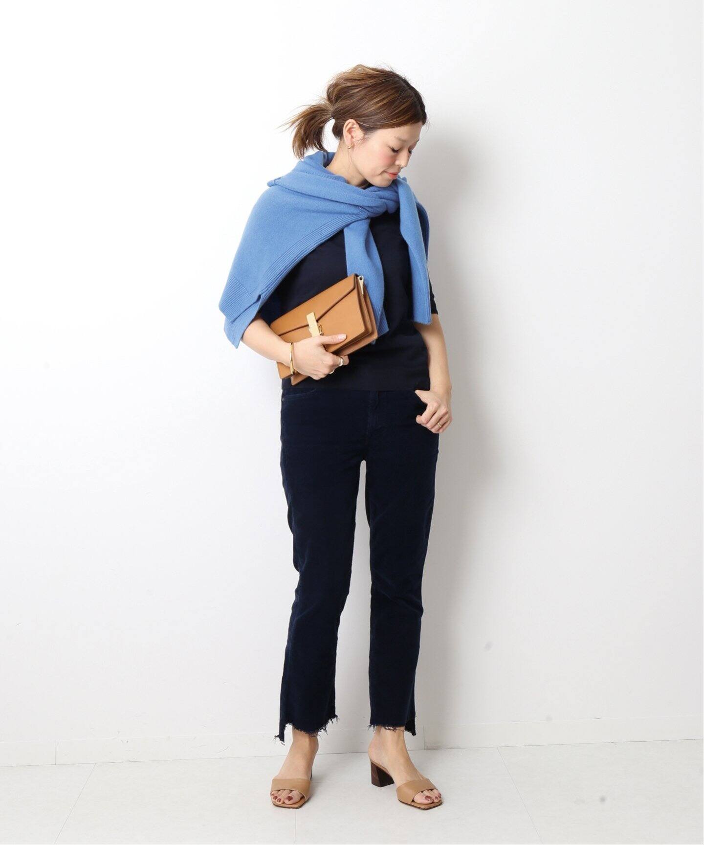 CASHMERE7 クルーネックプルオーバー|Deuxieme Classe ...