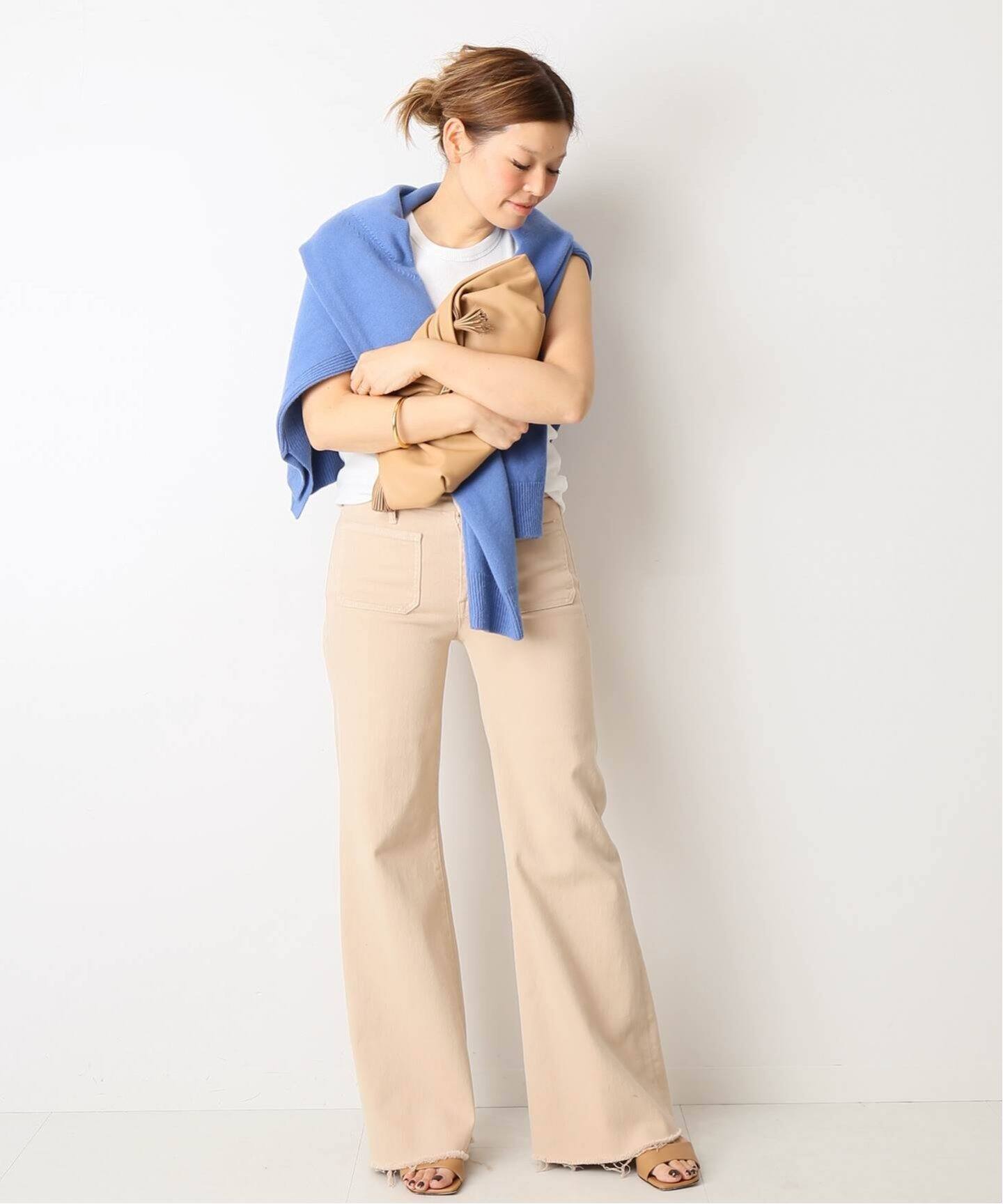 CASHMERE7 クルーネックプルオーバー|Deuxieme Classe ...