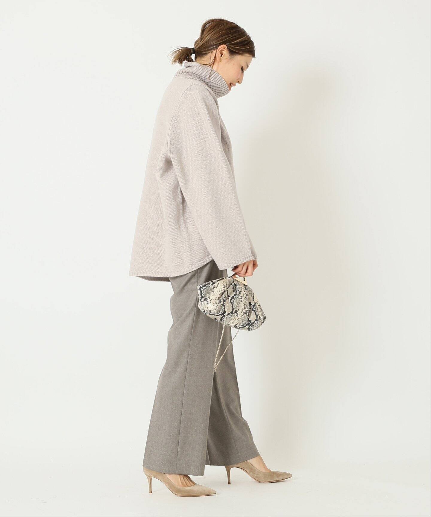 【即納&大特価】 KNITワンピース トーテム◆定価3.2万◆タートルネック TOTEME - ロングワンピース