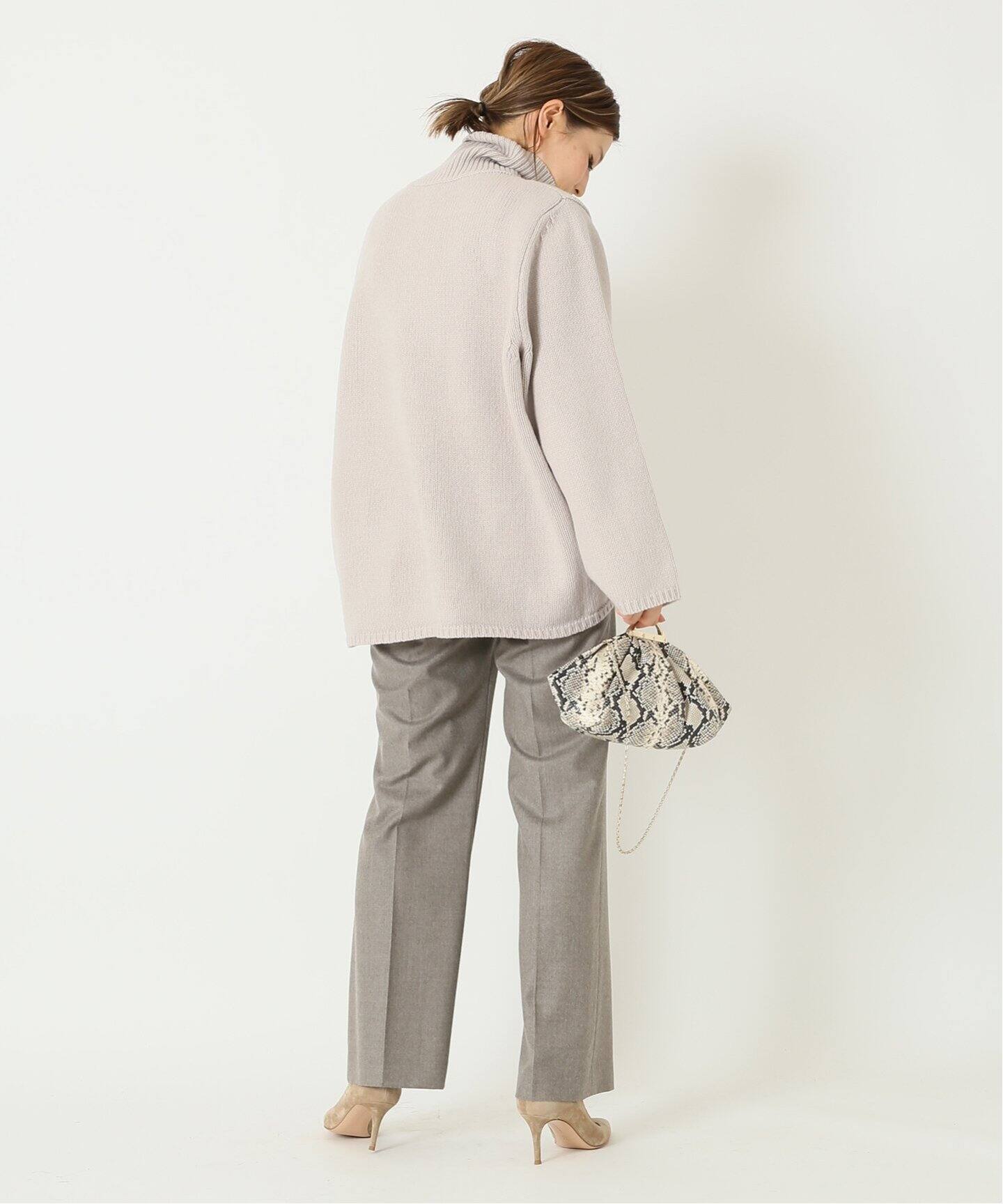 【即納&大特価】 KNITワンピース トーテム◆定価3.2万◆タートルネック TOTEME - ロングワンピース