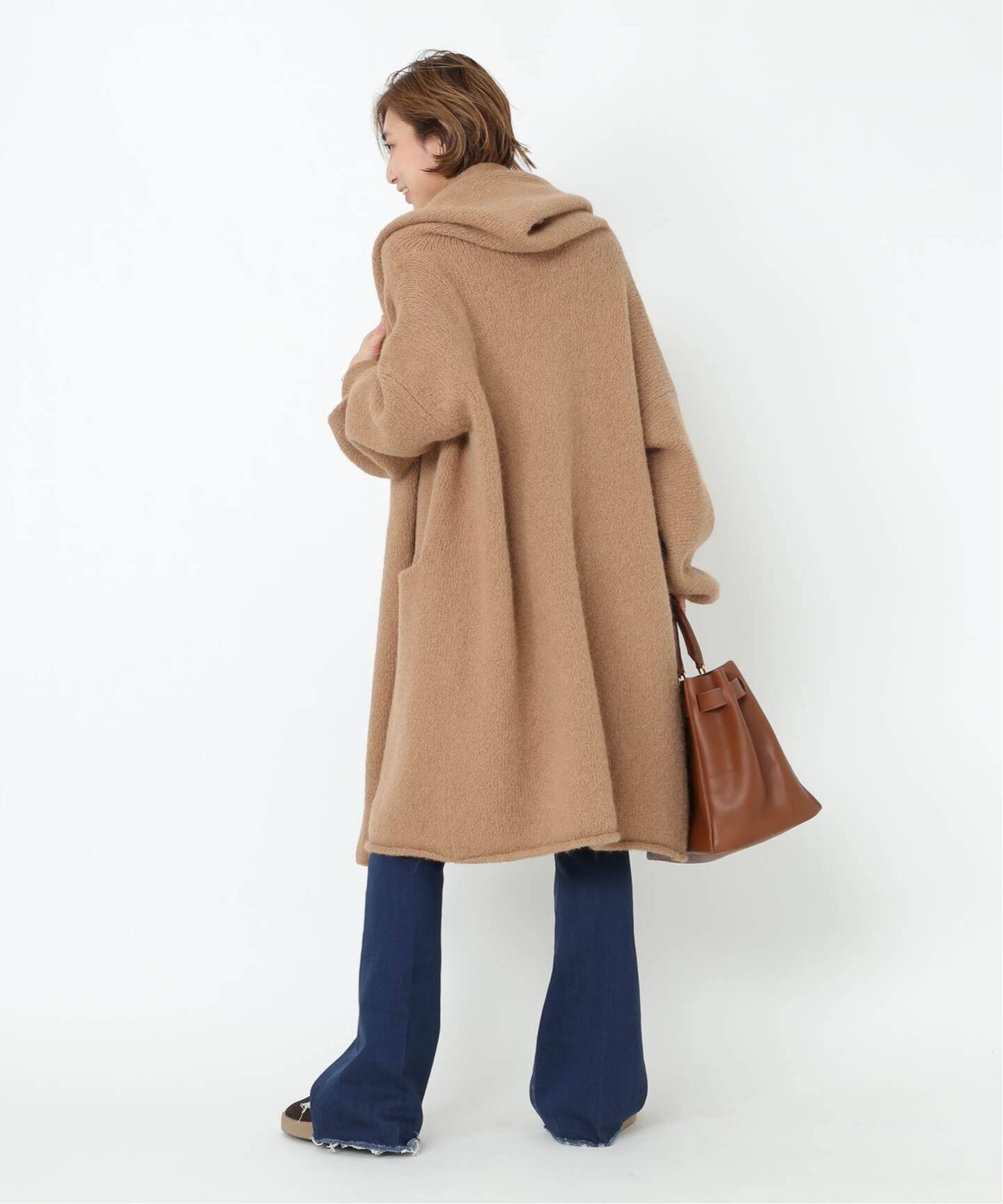 LAUREN MANOOGIAN/ローレン マヌージアン】フーディ カーディガン  