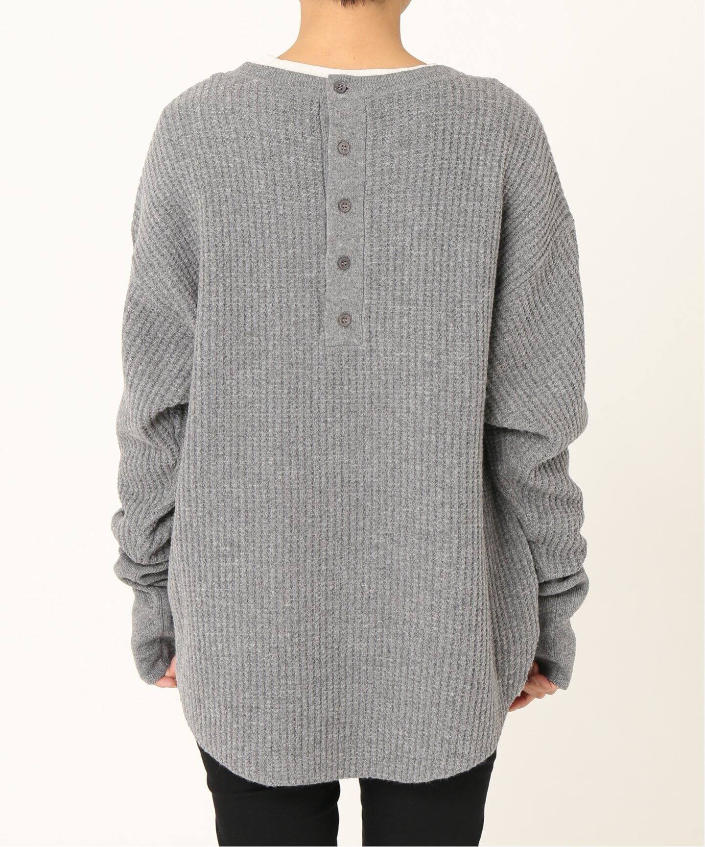 THERMAL KNIT|L'Appartement(アパルトモン)公式のファッション通販 人気商品・通販 2019 新品L'Appartement アパルトモン☆サーマルニットFブラウン ニット/セーター