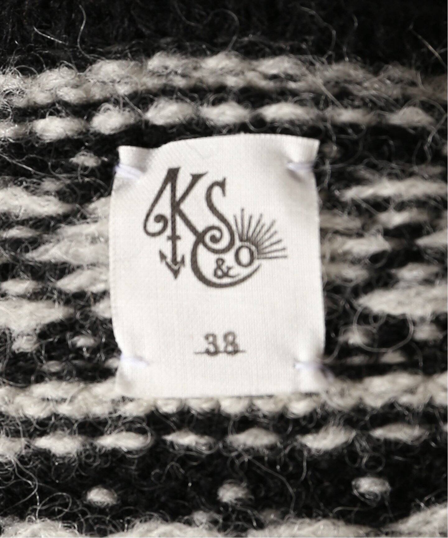 KAPTAIN SUNSHINE / キャプテンサンシャイン】Snowy Patterned Sweater