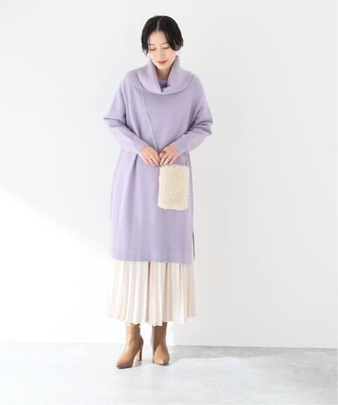オフタートルニットワンピース B C Stock ベーセーストック 公式のファッション通販 Baycrew S Store