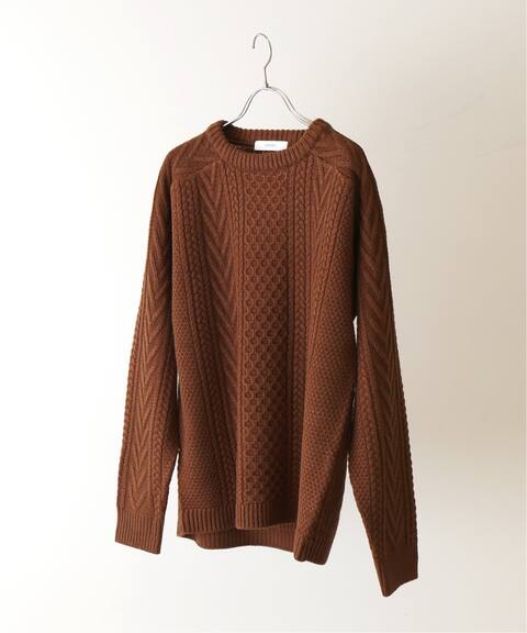 Fisherman ケーブルニット B C Stock ベーセーストック 公式のファッション通販 Baycrew S Store