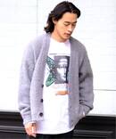 【MEN’S  NONNO掲載】Mohair Mixルーズニットカーディガン