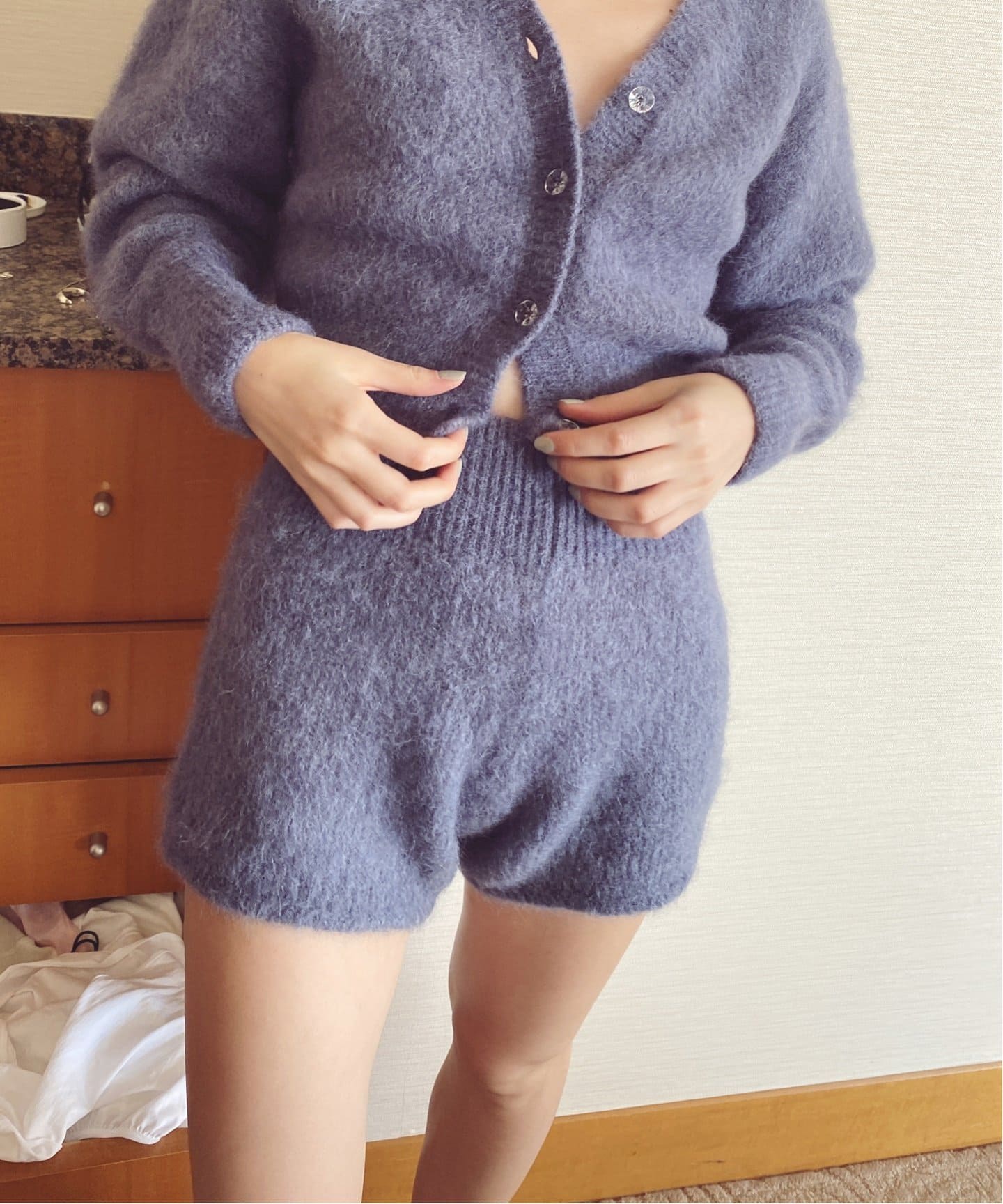11月迄の出品✨EDIT.FOR LULU モヘアショートパンツ/ブルマ petite LULU