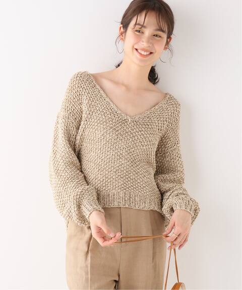Maison Cotton Hand Vネックニット Iena イエナ 公式のファッション通販 Baycrew S Store Maison Cotton Hand Vネックニット Iena イエナ 公式のファッション通販 Baycrew S Store