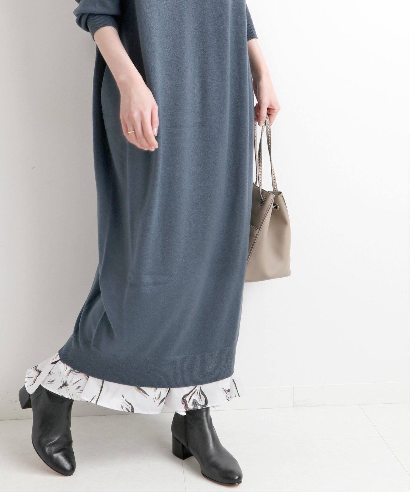 ホールニットロングワンピース Iena イエナ 公式のファッション通販 Baycrew S Store