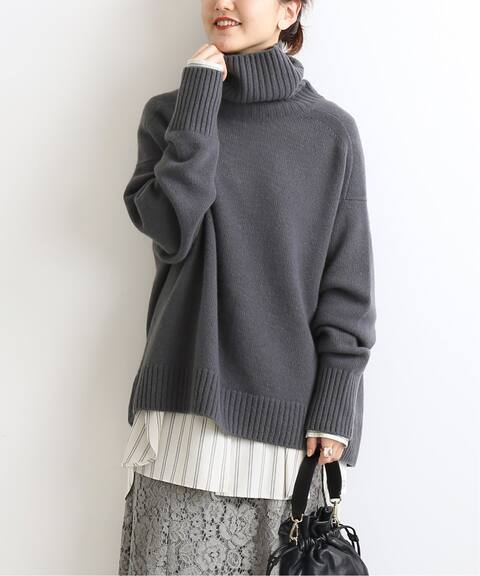 Aquaハイネックワイドプルオーバー Iena イエナ 公式のファッション通販 Baycrew S Store