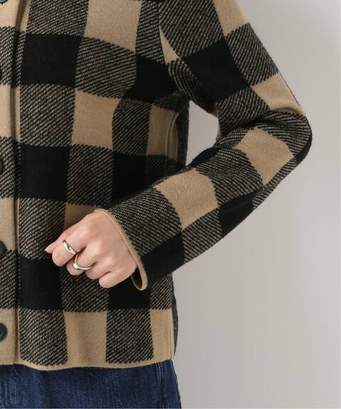 Sese チェックジャガードクルーカーディガン Iena イエナ 公式のファッション通販 20080900719030 Baycrew S Store