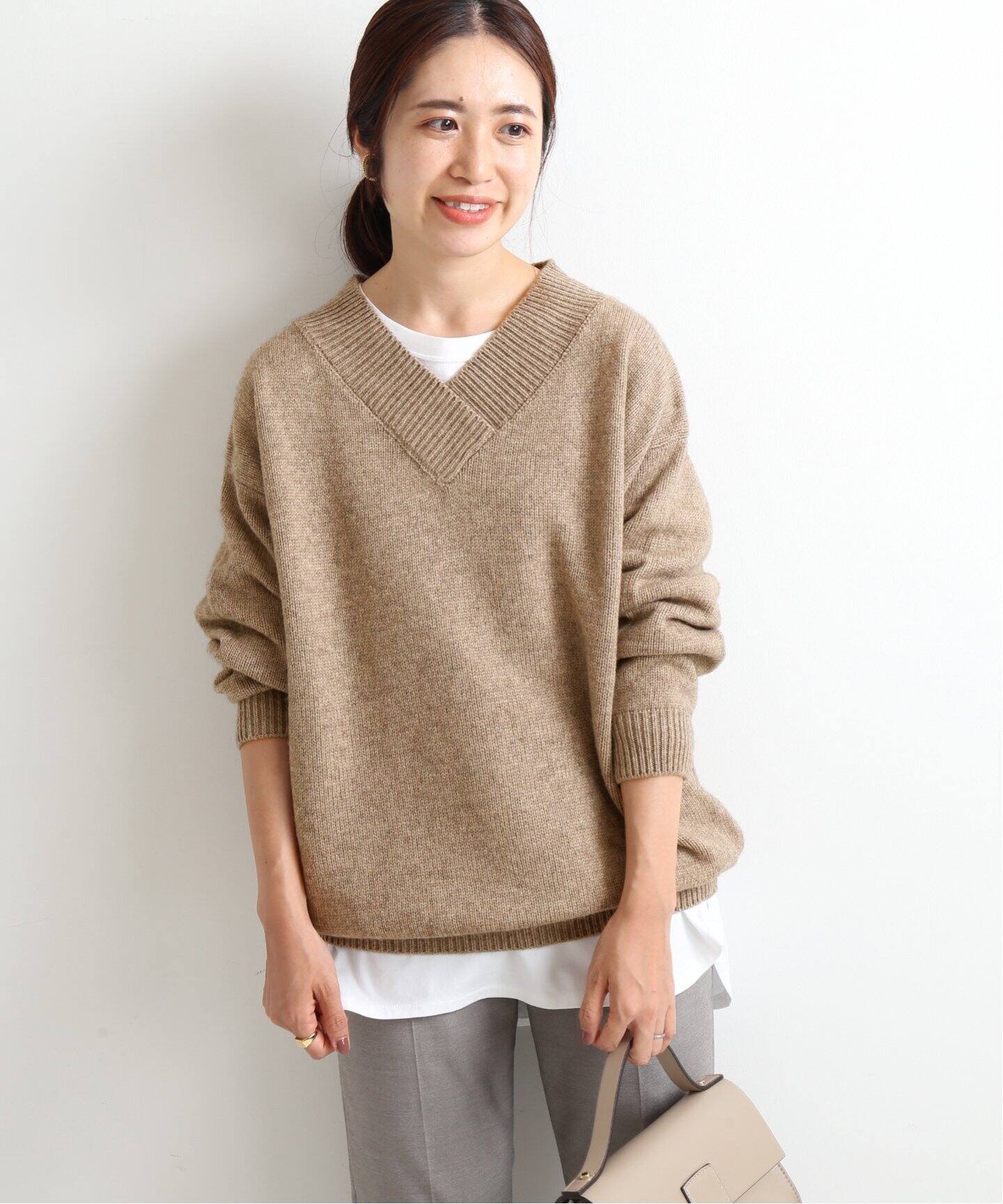 alvana / アルヴァナ】別注 YAK WOOL Vネックニット◇|IENA(イエナ ...