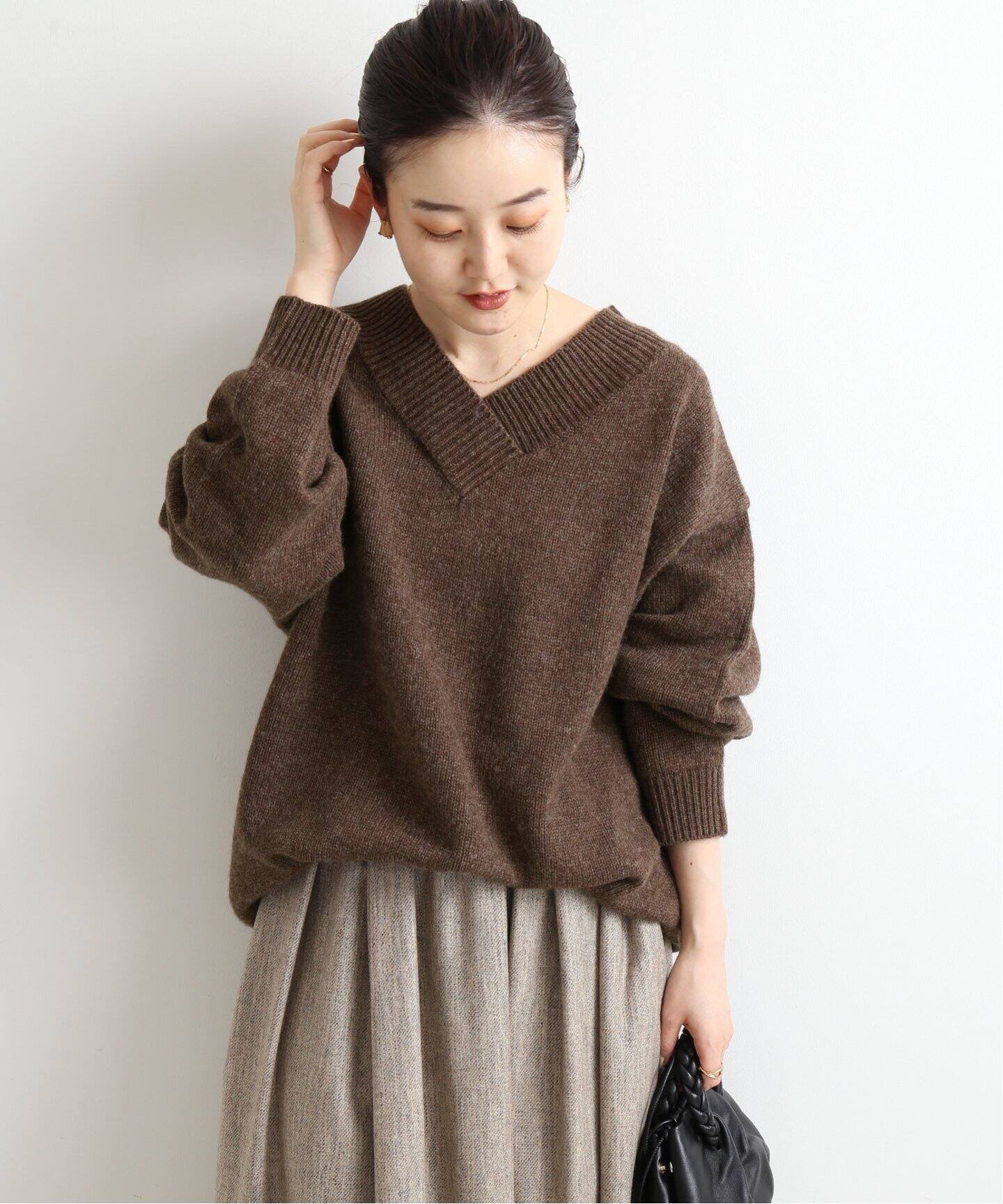 alvana / アルヴァナ】別注 YAK WOOL Vネックニット◇|IENA(イエナ ...