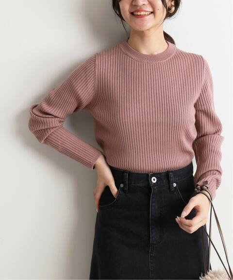 追加 5 3リブクルーネックニット Slobe Iena スローブ イエナ 公式のファッション通販 Baycrew S Store