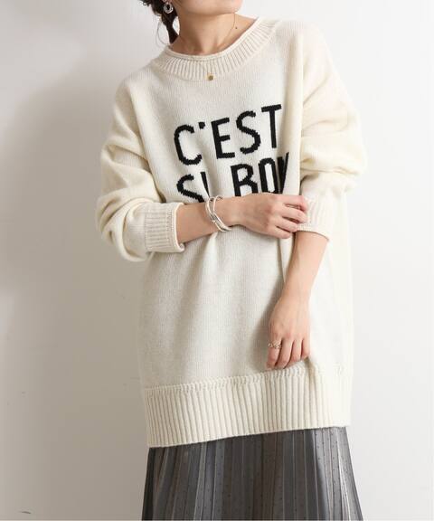 Cest Sibon インターシャニット Slobe Iena スローブ イエナ 公式のファッション通販 Baycrew S Store