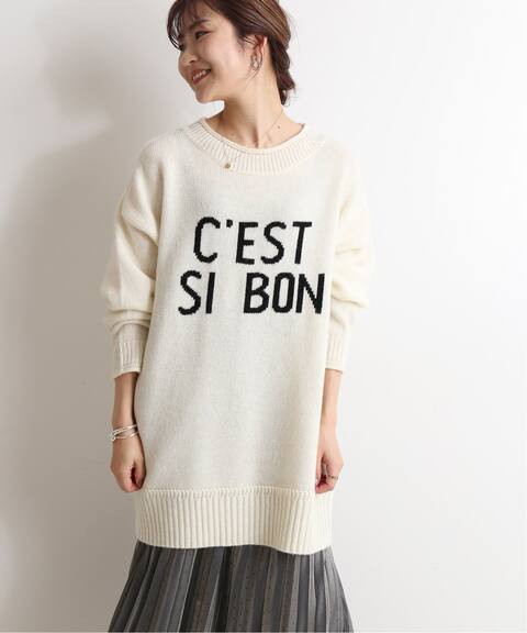 Cest Sibon インターシャニット Slobe Iena スローブ イエナ 公式のファッション通販 Baycrew S Store