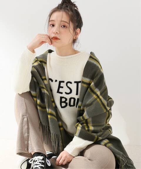 Cest Sibon インターシャニット Slobe Iena スローブ イエナ 公式のファッション通販 Baycrew S Store