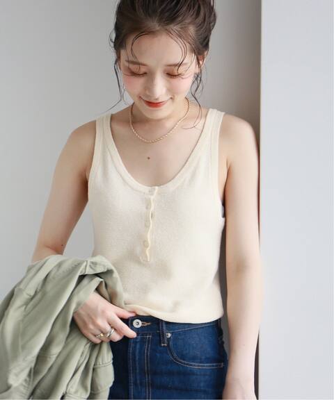ブークレニットタンクトップ Slobe Iena スローブ イエナ 公式のファッション通販 Baycrew S Store