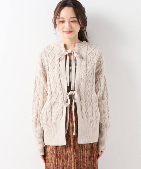 コットンケーブル2wayカーディガン Slobe Iena スローブ イエナ 公式のファッション通販 20080912724010 Baycrew S Store