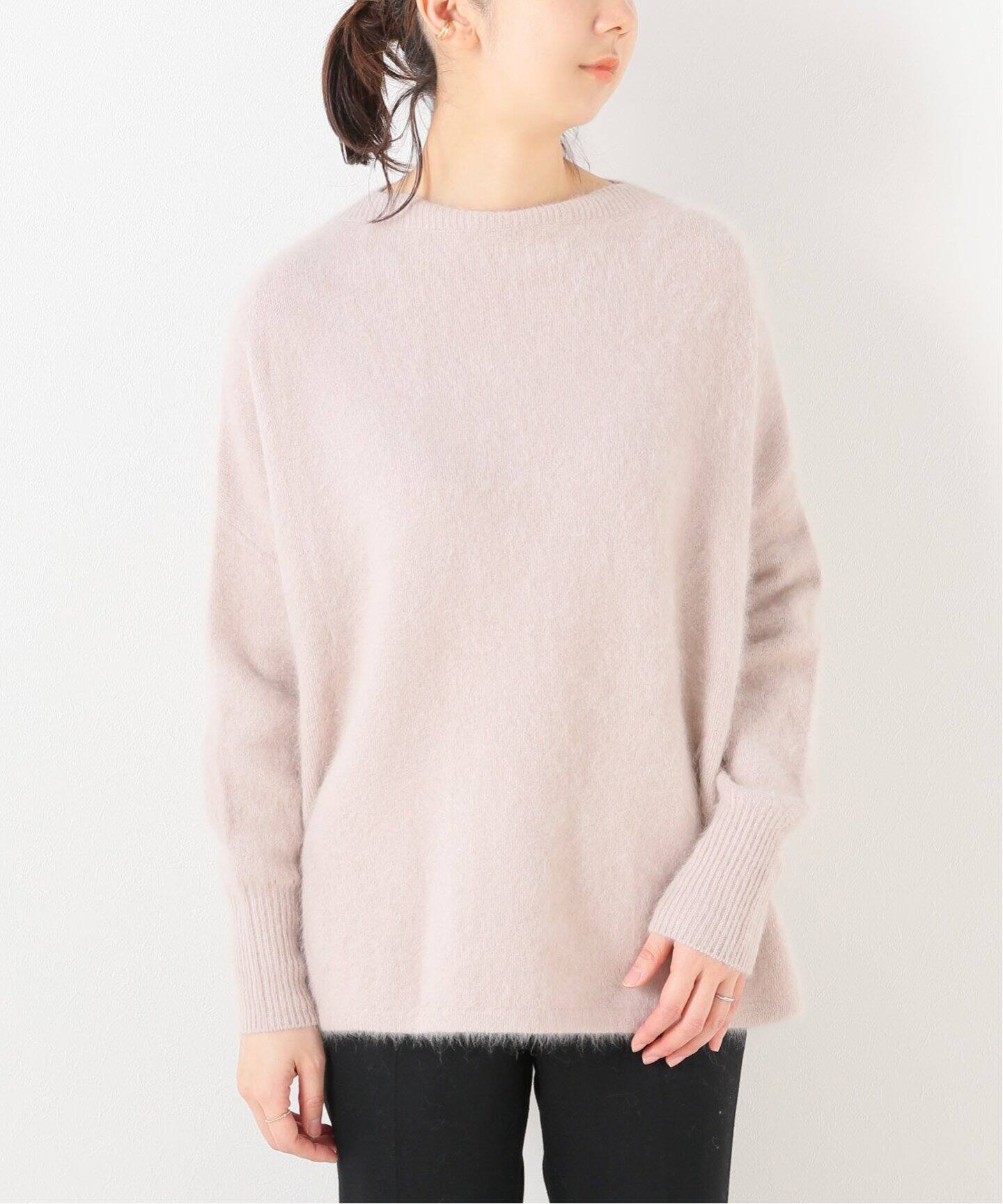IENA LA BOUCLE シャギーニット ボートネックプルオーバー◇|IENA IENA LA BOUCLE シャギーニット ボートネックプルオーバー◇|IENA