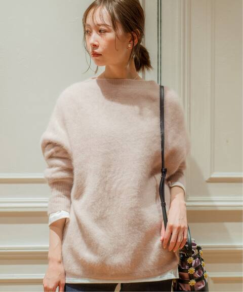 Iena La Boucle シャギーニット ボートネックプルオーバー Iena イエナ 公式のファッション通販 Baycrew S Store