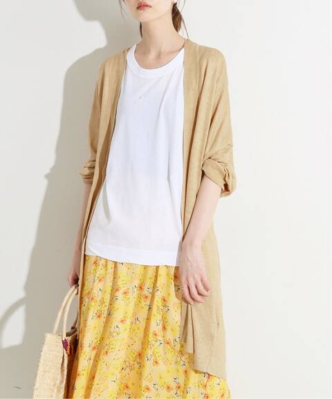 Iena La Boucle Antwarpe リネン ロングカーディガン Iena イエナ 公式のファッション通販 Baycrew S Store