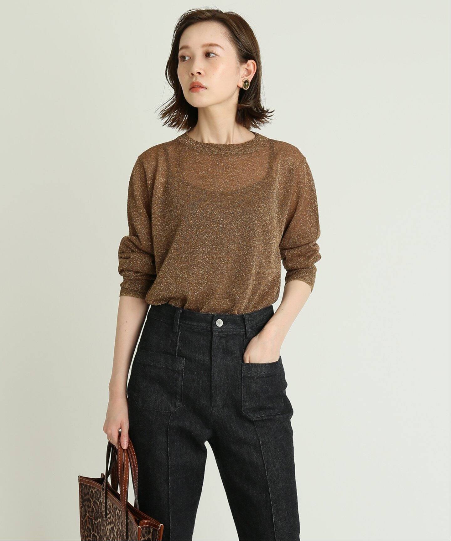 IENA LA BOUCLE Lunar クルーネックプルオーバー◇|IENA(イエナ ...