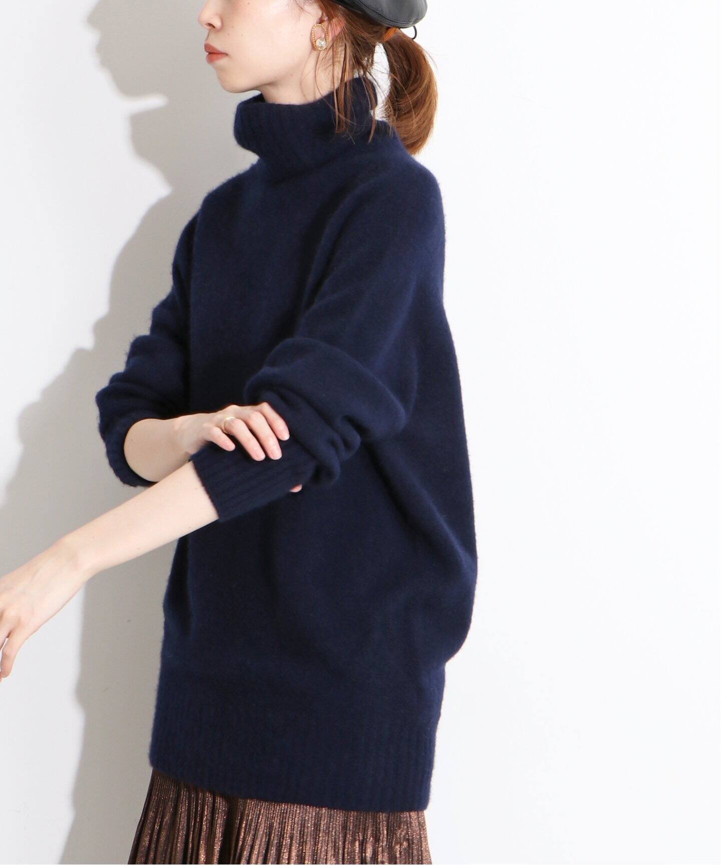 IENA LA BOUCLE HONEY カシミヤタートル プルオーバー◇|IENA(イエナ