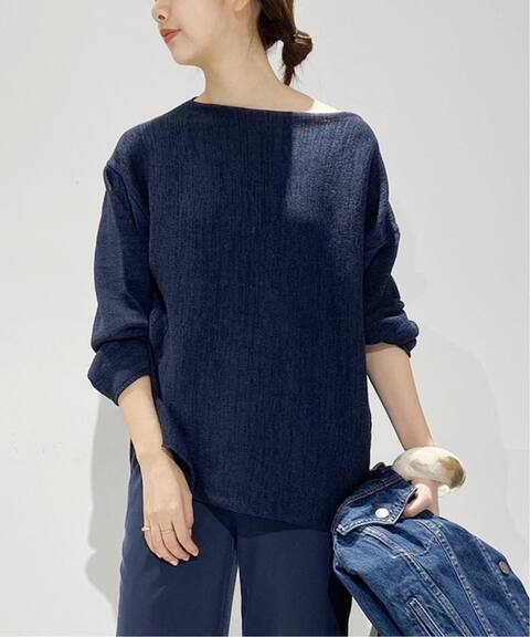 ヨコアミ ボートネックニット Plage プラージュ 公式のファッション通販 Baycrew S Store