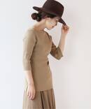 Cotton rib プルオーバー◆