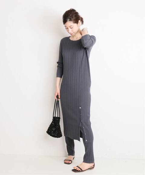 ランダムリブニットワンピース Vermeil Par Iena ヴェルメイユ パー イエナ 公式のファッション通販 Baycrew S Store