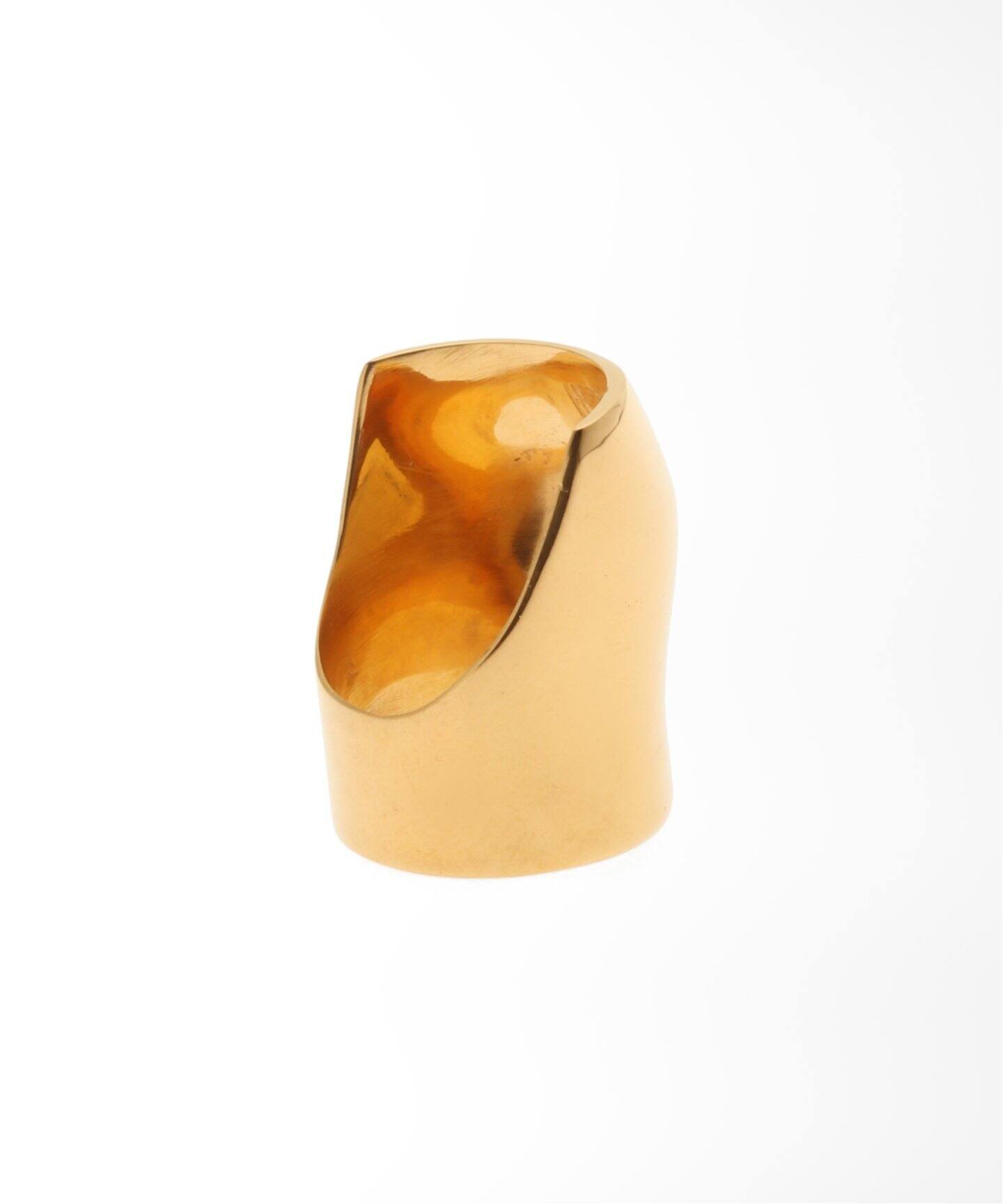 Hernan Herdes/エルナン エルデス】 PINKY DE PLATA BRASS 18K P ...