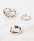 【PHILIPPE AUDIBERT】Alicia Earring Silver：イヤーカフ◆